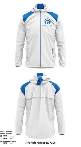 Windbreaker, Carteret High School Soccer, Women's Soccer, Teamtime, Team time, sublimation, custom sports apparel, team uniforms, spirit wear, spiritwear, sports uniforms, custom shirts, team store, custom team store, fundraiser sports, apparel fundraiser