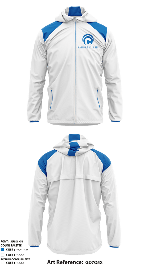 Windbreaker, Carteret High School Soccer, Women's Soccer, Teamtime, Team time, sublimation, custom sports apparel, team uniforms, spirit wear, spiritwear, sports uniforms, custom shirts, team store, custom team store, fundraiser sports, apparel fundraiser