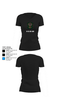 B-Co 122 ASB 42840392 Women's Short Sleeve V-neck Shirt - 24