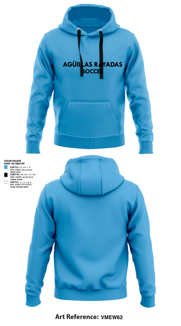 Hoodie, Agüillas Rayadas, Men's Soccer, Teamtime, Team time, sublimation, custom sports apparel, team uniforms, spirit wear, spiritwear, sports uniforms, custom shirts, team store, custom team store, fundraiser sports, apparel fundraiser