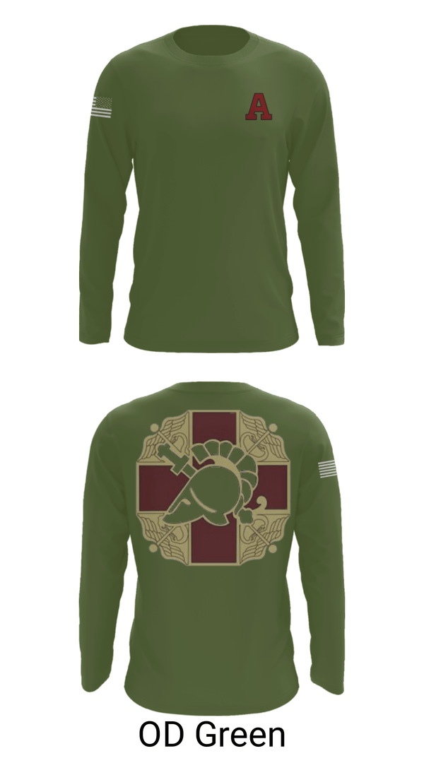 Long Sleeve Performance Shirt, US MEDDAC, Army, Teamtime, Team time, sublimation, custom sports apparel, team uniforms, spirit wear, spiritwear, sports uniforms, custom shirts, team store, custom team store, fundraiser sports, apparel fundraiser