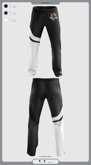 Sweatpants, Maryland Strikers, Men's Volleyball, Teamtime, Team time, sublimation, custom sports apparel, team uniforms, spirit wear, spiritwear, sports uniforms, custom shirts, team store, custom team store, fundraiser sports, apparel fundraiser