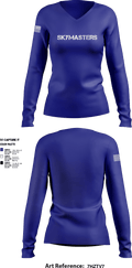 Skymasters 52132254 Women's Long Sleeve V-neck Shirt - 3