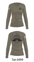 2-13th AVN REGT, 150U Certification Course 19965243 Women's Long Sleeve V-neck Shirt -1 77