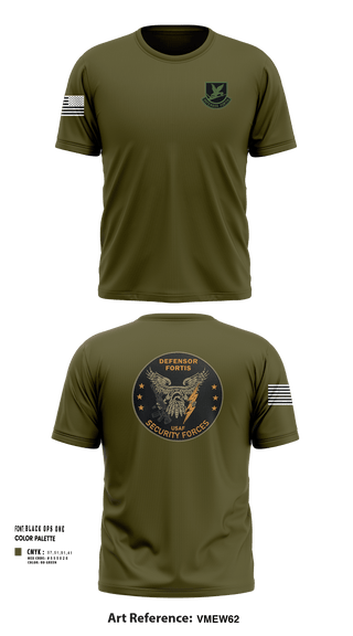 Short Sleeve Performance Shirt, 314th Security Forces Squadron, Air Force, Teamtime, Team time, sublimation, custom sports apparel, team uniforms, spirit wear, spiritwear, sports uniforms, custom shirts, team store, custom team store, fundraiser sports, apparel fundraiser