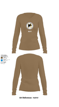 TCC2 37454009 Women's Long Sleeve V-neck Shirt - 2