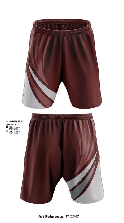 Prairie Ridge High School Dance 12250587 Athletic Shorts With Pockets - 1