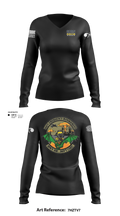 106 Emergency Management 35910361 Women's Long Sleeve V-neck Shirt - 122
