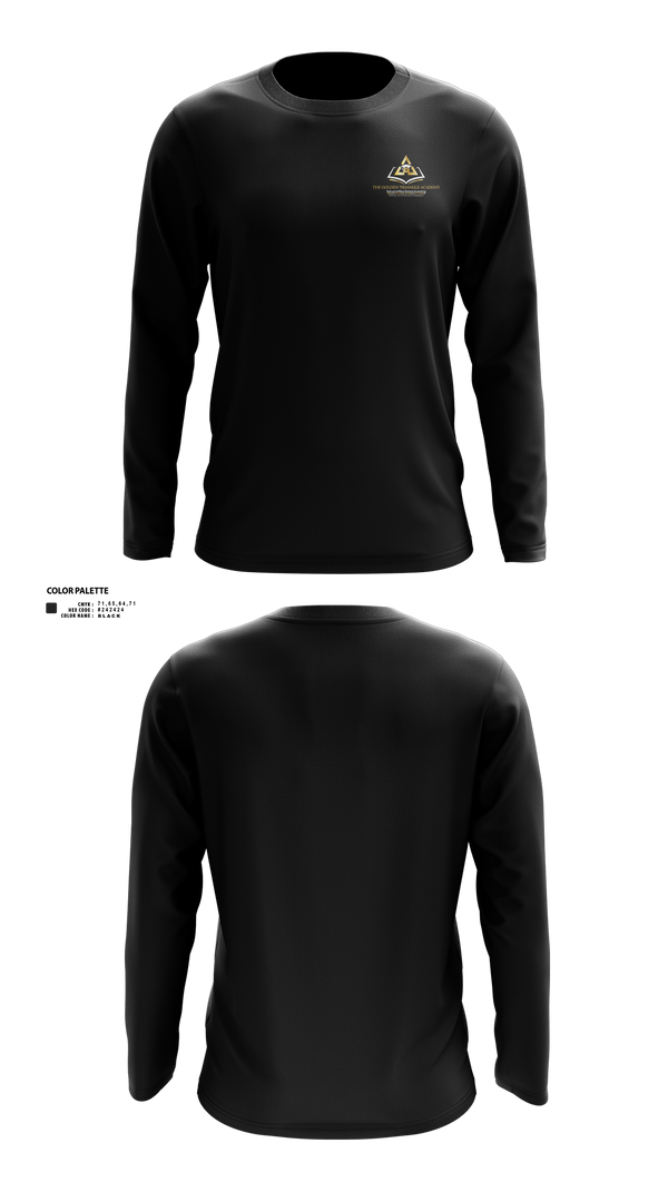 Long Sleeve Performance Shirt, The Golden Triangle Academy, , Teamtime, Team time, sublimation, custom sports apparel, team uniforms, spirit wear, spiritwear, sports uniforms, custom shirts, team store, custom team store, fundraiser sports, apparel fundraiser