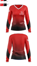Ringwood High School Band 93603329 Women's Long Sleeve V-neck Shirt - 1