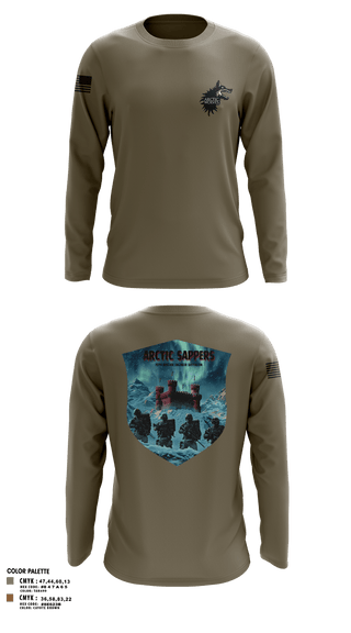 Long Sleeve Performance Shirt, A CO, 70 BEB, Army, Teamtime, Team time, sublimation, custom sports apparel, team uniforms, spirit wear, spiritwear, sports uniforms, custom shirts, team store, custom team store, fundraiser sports, apparel fundraiser