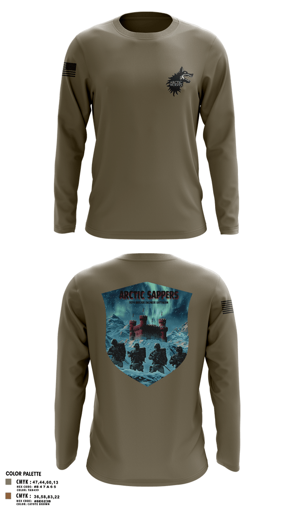 Long Sleeve Performance Shirt, A CO, 70 BEB, Army, Teamtime, Team time, sublimation, custom sports apparel, team uniforms, spirit wear, spiritwear, sports uniforms, custom shirts, team store, custom team store, fundraiser sports, apparel fundraiser