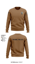Eastern Shawnee Tribal Police 67427450 Crew Neck Sweatshirt - 8