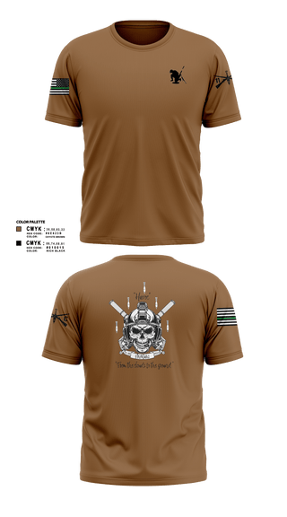 Short Sleeve Performance Shirt, C co 1-185 Th, Army, Teamtime, Team time, sublimation, custom sports apparel, team uniforms, spirit wear, spiritwear, sports uniforms, custom shirts, team store, custom team store, fundraiser sports, apparel fundraiser