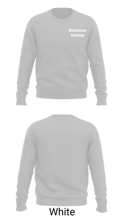 Denison Tennis 58122841 Crew Neck Sweatshirt - 2