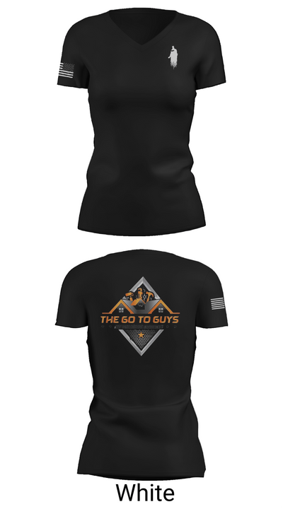 The Go Too Guy LLC 2092883 Women's Short Sleeve V-neck Shirt - 19
