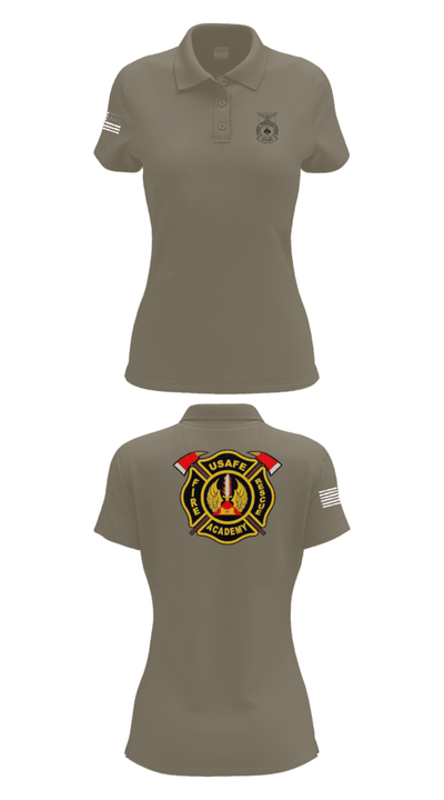 435th CTS 2997096 Women's Short Sleeve Performance Polo  - 75