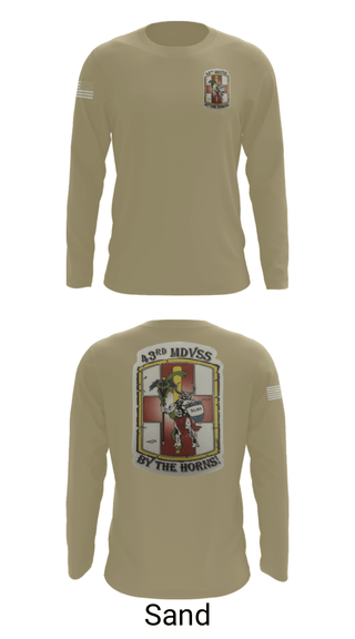 Long Sleeve Performance Shirt, 43rd Medical Detachment, , Teamtime, Team time, sublimation, custom sports apparel, team uniforms, spirit wear, spiritwear, sports uniforms, custom shirts, team store, custom team store, fundraiser sports, apparel fundraiser
