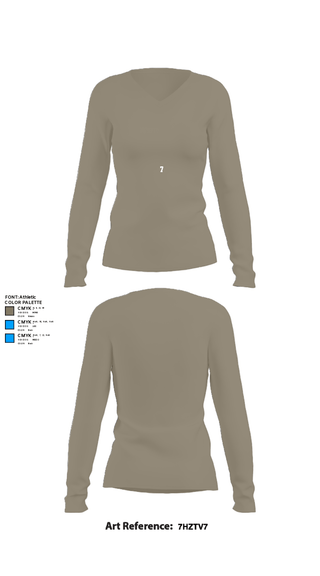 Womens Long Sleeve Vneck Shirt, 7, Navy, Teamtime, Team time, sublimation, custom sports apparel, team uniforms, spirit wear, spiritwear, sports uniforms, custom shirts, team store, custom team store, fundraiser sports, apparel fundraiser