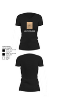 Los Pistoleros 43095637 Women's Short Sleeve V-neck Shirt - 24