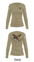 Military Talk by JC 56207098 Women's Long Sleeve V-neck Shirt - 97