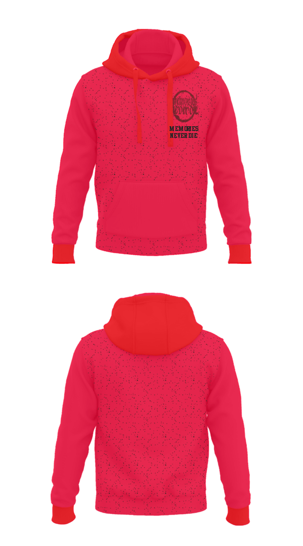 Hoodie, Memories Never Die, , Teamtime, Team time, sublimation, custom sports apparel, team uniforms, spirit wear, spiritwear, sports uniforms, custom shirts, team store, custom team store, fundraiser sports, apparel fundraiser