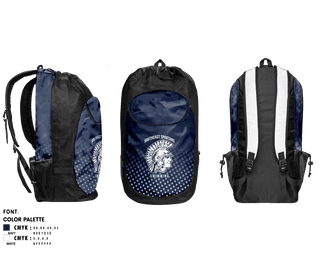 Gear Bag, Southeast High School Swimming, Swimming, Teamtime, Team time, sublimation, custom sports apparel, team uniforms, spirit wear, spiritwear, sports uniforms, custom shirts, team store, custom team store, fundraiser sports, apparel fundraiser