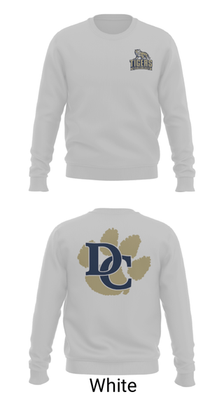 Crew Neck Sweatshirt, Douglas County High School Golf, Golf, Teamtime, Team time, sublimation, custom sports apparel, team uniforms, spirit wear, spiritwear, sports uniforms, custom shirts, team store, custom team store, fundraiser sports, apparel fundraiser