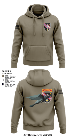 Hoodie, B Co 1-54 SFAB MAT 6122, Army, Teamtime, Team time, sublimation, custom sports apparel, team uniforms, spirit wear, spiritwear, sports uniforms, custom shirts, team store, custom team store, fundraiser sports, apparel fundraiser