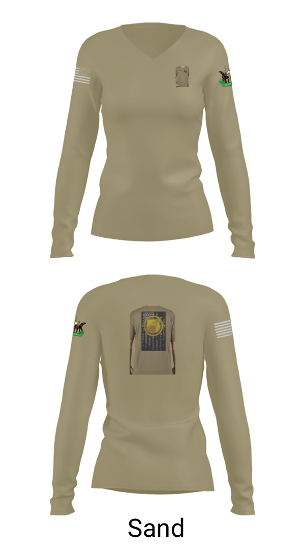 Womens Long Sleeve Vneck Shirt, 759 mp hhd, , Teamtime, Team time, sublimation, custom sports apparel, team uniforms, spirit wear, spiritwear, sports uniforms, custom shirts, team store, custom team store, fundraiser sports, apparel fundraiser