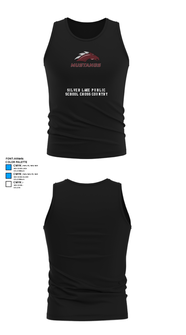 Tank Top, Silver Lake Public School Cross Country, Cross Country, Teamtime, Team time, sublimation, custom sports apparel, team uniforms, spirit wear, spiritwear, sports uniforms, custom shirts, team store, custom team store, fundraiser sports, apparel fundraiser