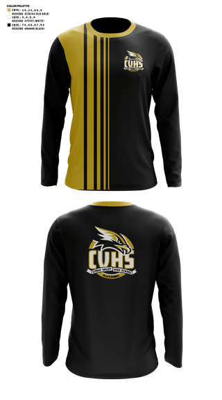 Long Sleeve Performance Shirt, Citrus Valley High School Golf, Golf, Teamtime, Team time, sublimation, custom sports apparel, team uniforms, spirit wear, spiritwear, sports uniforms, custom shirts, team store, custom team store, fundraiser sports, apparel fundraiser