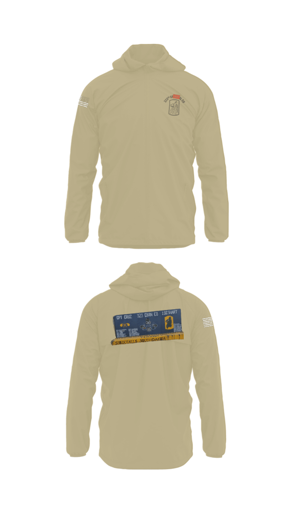 Windbreaker, 323 chem maint, Army, Teamtime, Team time, sublimation, custom sports apparel, team uniforms, spirit wear, spiritwear, sports uniforms, custom shirts, team store, custom team store, fundraiser sports, apparel fundraiser