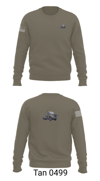 Crew Neck Sweatshirt, 617th Transportation Company, Army, Teamtime, Team time, sublimation, custom sports apparel, team uniforms, spirit wear, spiritwear, sports uniforms, custom shirts, team store, custom team store, fundraiser sports, apparel fundraiser