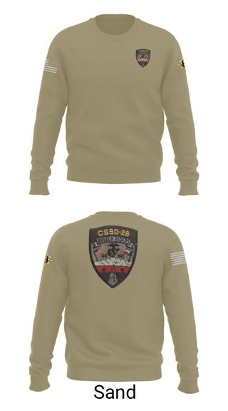 Crew Neck Sweatshirt, CSSD 28, Marines, Teamtime, Team time, sublimation, custom sports apparel, team uniforms, spirit wear, spiritwear, sports uniforms, custom shirts, team store, custom team store, fundraiser sports, apparel fundraiser