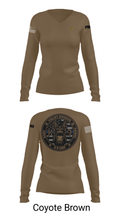 VALLEY K9 75951631 Women's Long Sleeve V-neck Shirt - 16