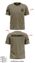 Detachment 1 27221981 Short Sleeve Performance Shirt - 24