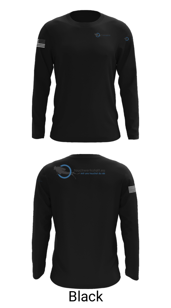 Long Sleeve Performance Shirt, Tauchwerkstatt.eu, , Teamtime, Team time, sublimation, custom sports apparel, team uniforms, spirit wear, spiritwear, sports uniforms, custom shirts, team store, custom team store, fundraiser sports, apparel fundraiser