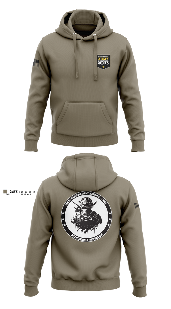 Hoodie, Recruiting & Retention, National Guard, Teamtime, Team time, sublimation, custom sports apparel, team uniforms, spirit wear, spiritwear, sports uniforms, custom shirts, team store, custom team store, fundraiser sports, apparel fundraiser