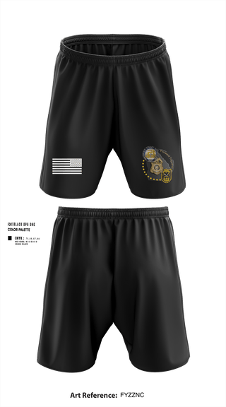 Athletic Shorts With Pockets, Police Department Academy, , Teamtime, Team time, sublimation, custom sports apparel, team uniforms, spirit wear, spiritwear, sports uniforms, custom shirts, team store, custom team store, fundraiser sports, apparel fundraiser