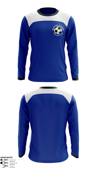 Long Sleeve Performance Shirt, Wantagh Seaford Soccer Club, Men's Soccer, Teamtime, Team time, sublimation, custom sports apparel, team uniforms, spirit wear, spiritwear, sports uniforms, custom shirts, team store, custom team store, fundraiser sports, apparel fundraiser