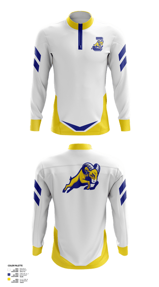 Quarter Zip Jacket, Johnsonburg Area Senior High School Band, Spirit Store, Teamtime, Team time, sublimation, custom sports apparel, team uniforms, spirit wear, spiritwear, sports uniforms, custom shirts, team store, custom team store, fundraiser sports, apparel fundraiser