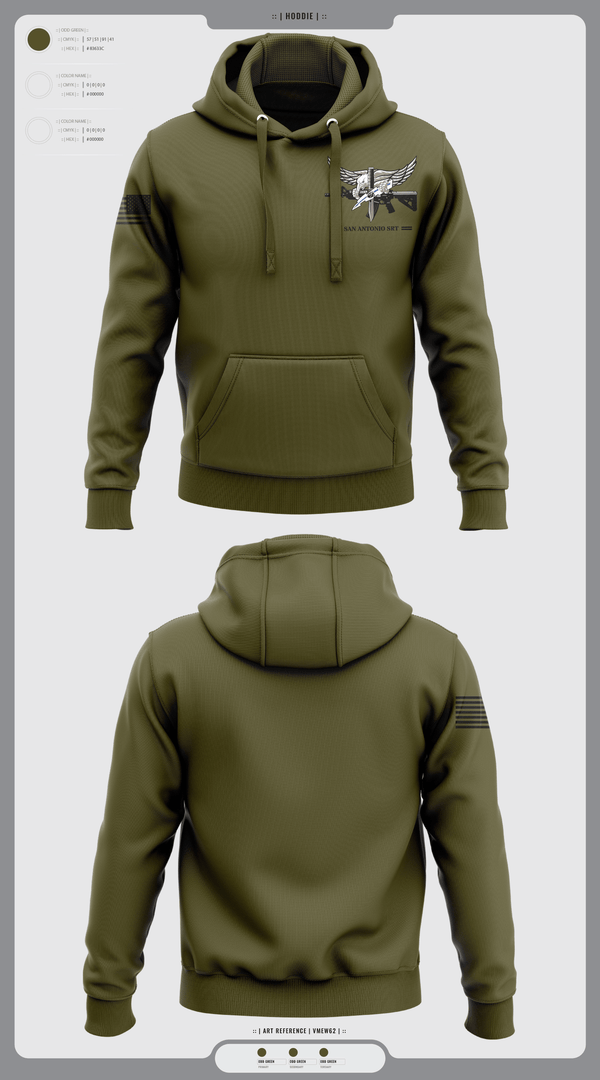 Hoodie, San Antonio SRT, Police, Teamtime, Team time, sublimation, custom sports apparel, team uniforms, spirit wear, spiritwear, sports uniforms, custom shirts, team store, custom team store, fundraiser sports, apparel fundraiser