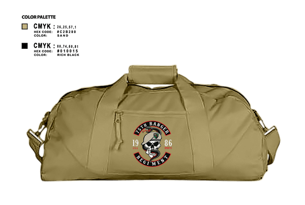 Duffle Bag, Green Beret, Space Force, Teamtime, Team time, sublimation, custom sports apparel, team uniforms, spirit wear, spiritwear, sports uniforms, custom shirts, team store, custom team store, fundraiser sports, apparel fundraiser