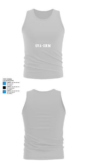Tank Top, SVA-UNM, , Teamtime, Team time, sublimation, custom sports apparel, team uniforms, spirit wear, spiritwear, sports uniforms, custom shirts, team store, custom team store, fundraiser sports, apparel fundraiser