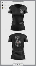 Gruppe Delta 55170090 Women's Short Sleeve V-neck Shirt - 2