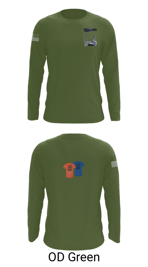 Long Sleeve Performance Shirt, 53 weg, Air Force, Teamtime, Team time, sublimation, custom sports apparel, team uniforms, spirit wear, spiritwear, sports uniforms, custom shirts, team store, custom team store, fundraiser sports, apparel fundraiser