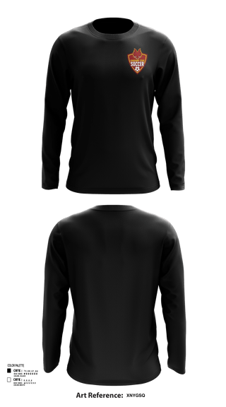 Long Sleeve Performance Shirt, Marion High School Soccer, Men's Soccer, Teamtime, Team time, sublimation, custom sports apparel, team uniforms, spirit wear, spiritwear, sports uniforms, custom shirts, team store, custom team store, fundraiser sports, apparel fundraiser