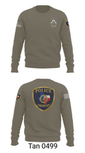Crowley Police Department 8097883 Crew Neck Sweatshirt - 62