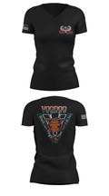 A Co.2-10 AHB 24005115 Women's Short Sleeve V-neck Shirt - 30
